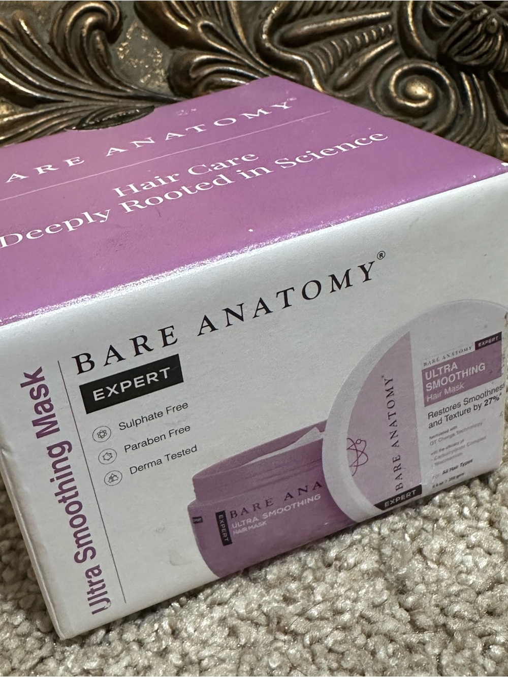 New In Box Bare Anatomy Expert Ultra Smoothing Hair Mask $12.99
